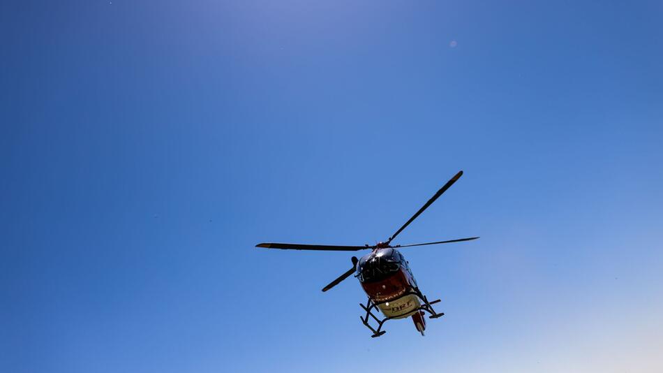 Ein Rettungshubschrauber - Symbolbild