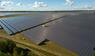 Luftaufnahme von Deutschlands größtem Solarpark 2022, Weesow-Willmersdorf