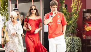 Charles und Alexandra Leclerc beim Großen Preis von Italien 2026.