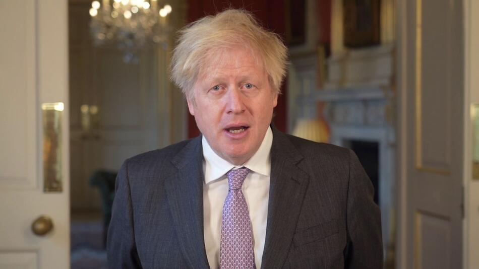 Boris Johnson hält seine Neujahrsansprache