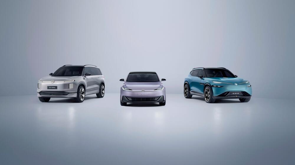 Studien ID.Era, ID.Aura und ID.Evo von Volkswagen