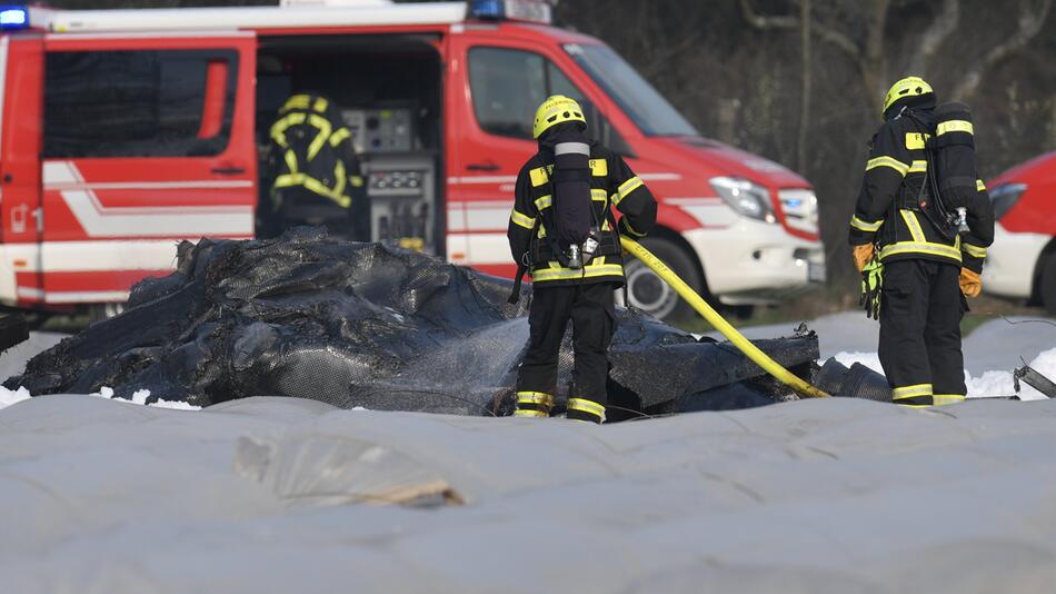 Kleinflugzeug in Südhessen abgestürzt