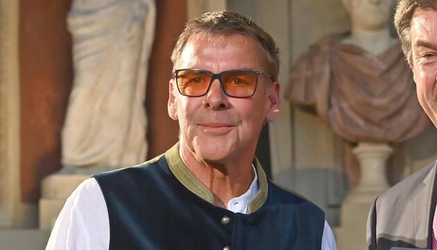 Schauspieler Sascha Hehn bei der Verleihung des Bayerischen Verdienstordens im Juli 2023 im ...
