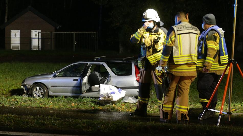 Verkehrsunfall mit einem Toten bei Kempen