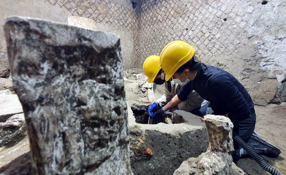 Gut erhaltenes Sklavenzimmer bei Ausgrabungen in Pompeji entdeckt