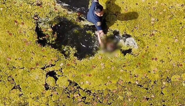 Drohne weist Beamten den Weg: Polizei rettet Kind aus See in Minnesota