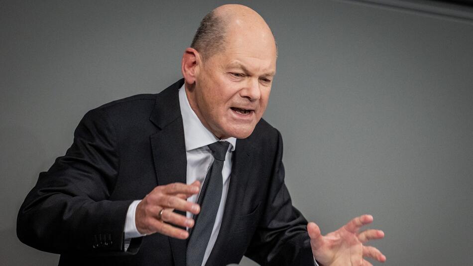 Bundeskanzler Olaf Scholz (SPD)