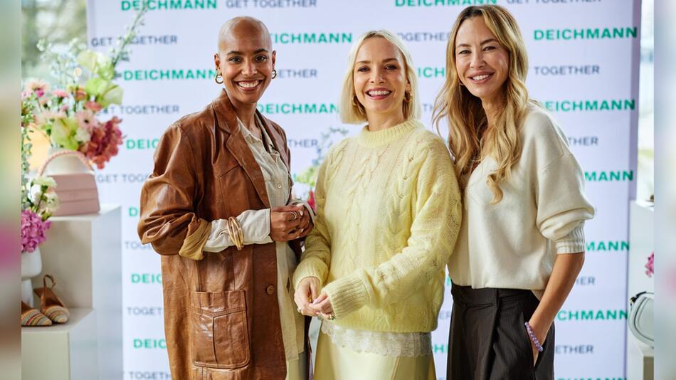 Sharon Battiste, Janin Ullmann und Alessandra Meyer-Wölden können den Frühling nicht erwarten.