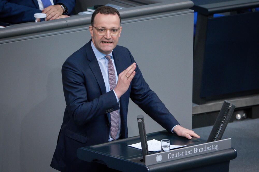 Jens Spahn im Bundestag