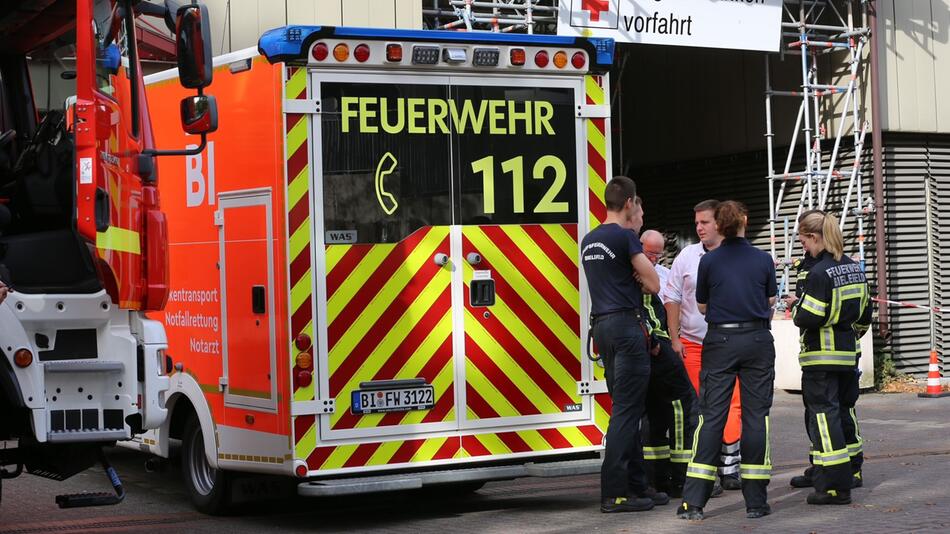 Druckabfall - Feuerwehr versorgt Klinikum mit Sauerstoff