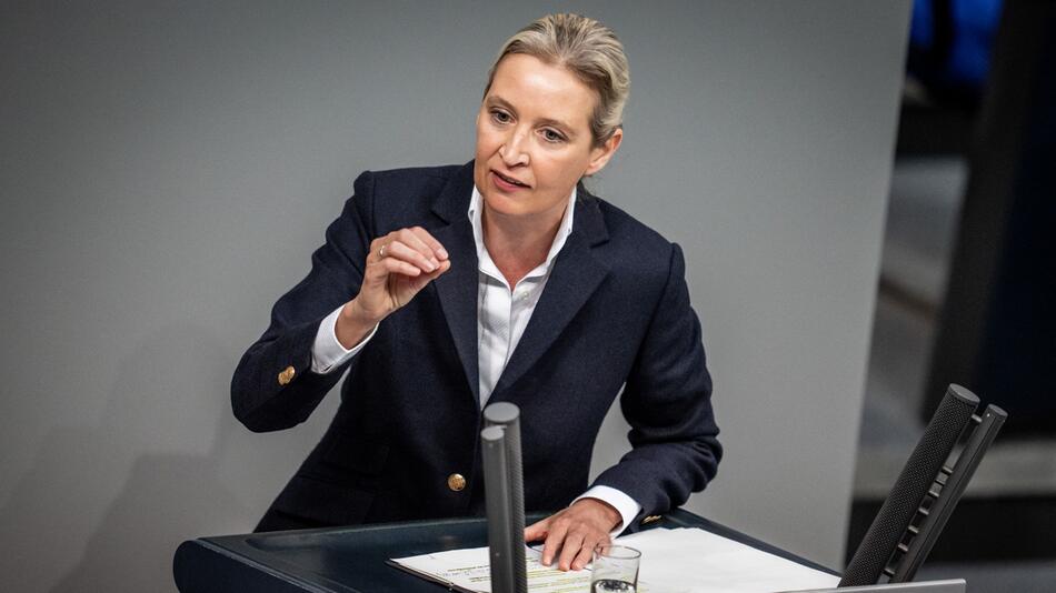 Alice Weidel im Bundestag