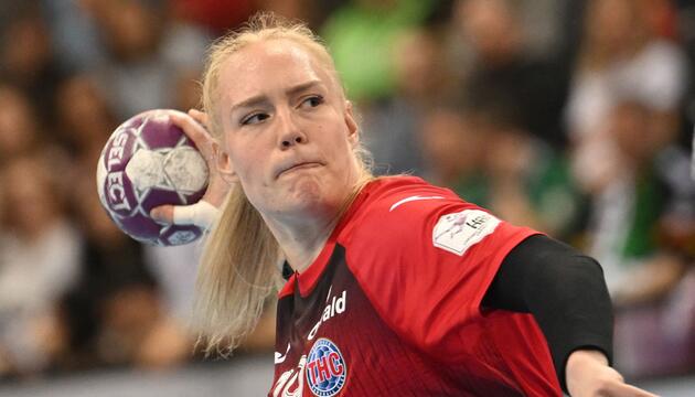 Johanna Reichert vom Thüringer HC