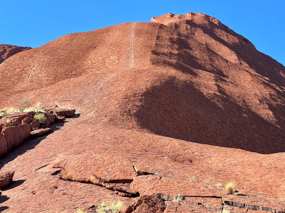 Fünf Jahre Kletterverbot am Uluru (früher Ayers Rock)