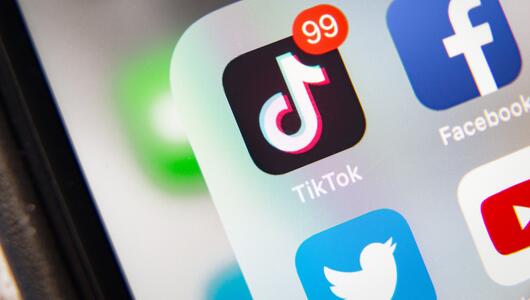 TikTok am Handy