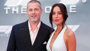 Brad Pitt und Ines de Ramon bei der Premiere von "F1" in New York City.