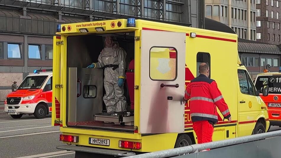 Verdacht auf Infektion: Bahnsteig in Hamburg gesperrt