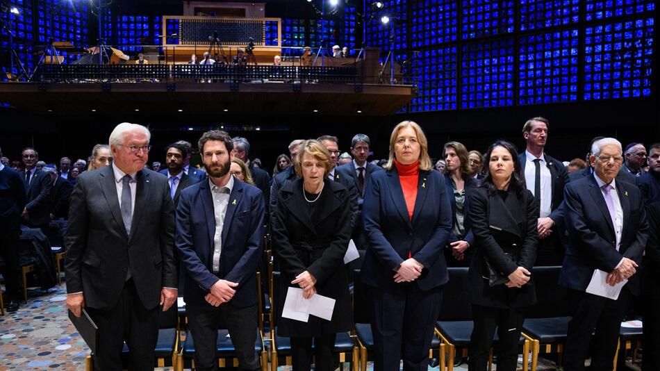 Jahrestag 7. Oktober 2023 – Gedenkveranstaltung Berlin