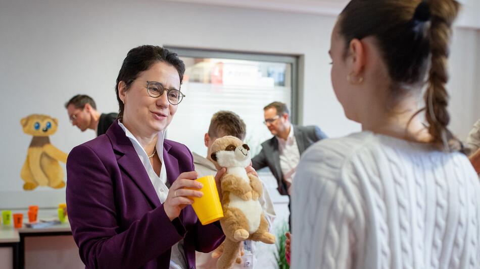 Maskottchen für Kinderbesuchsraum der JVA Mannheim