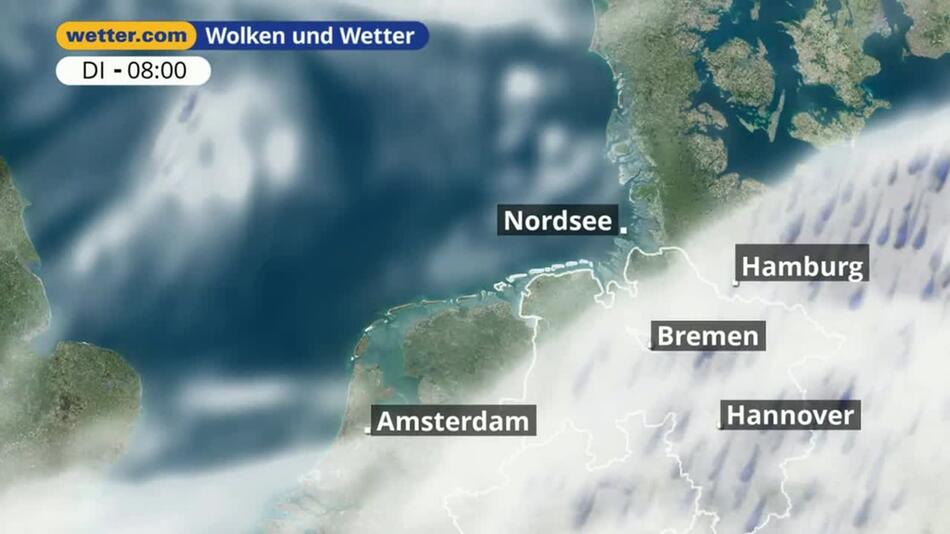 "Nordsee: Dein Wetter für Deine Region!"