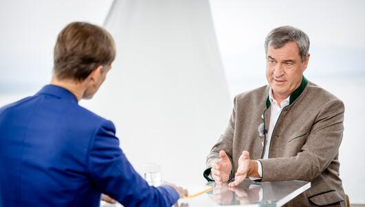 ZDF-Sommerinterview 2026 - Söder