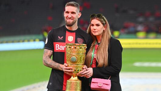 Robert Andrich, Alicia Andrich, Fußball