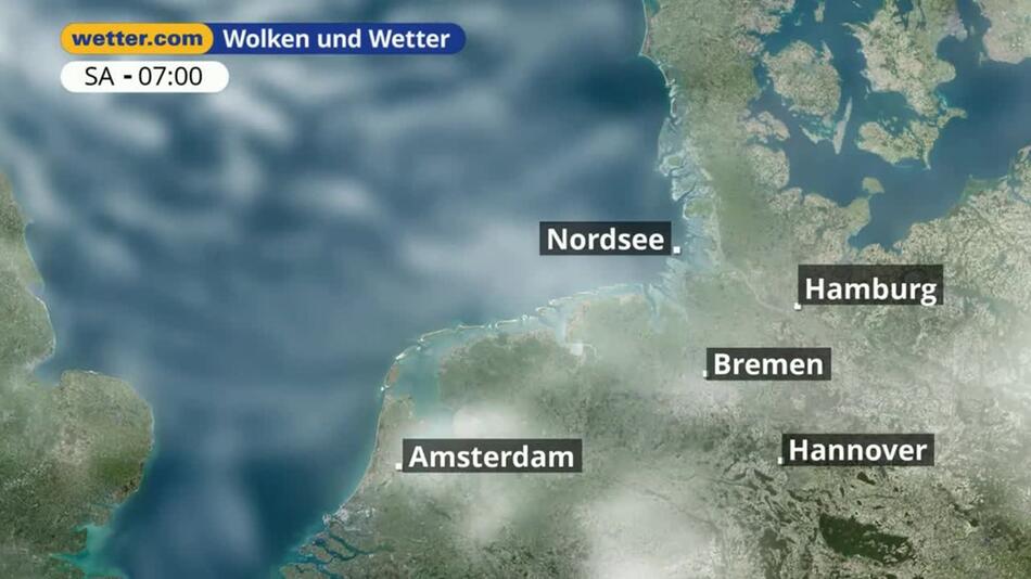 "Nordsee: Dein Wetter für Deine Region!"