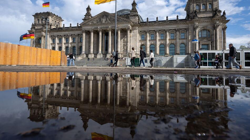 Warmes Frühlingswetter in Berlin