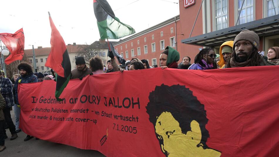 20. Todestag Asylbewerber Oury Jalloh