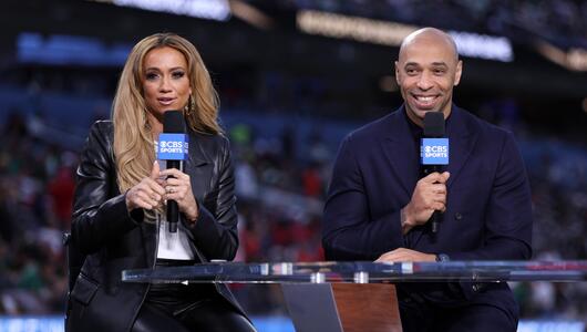 Kate Scott und Thierry Henry