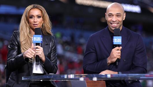 Kate Scott und Thierry Henry