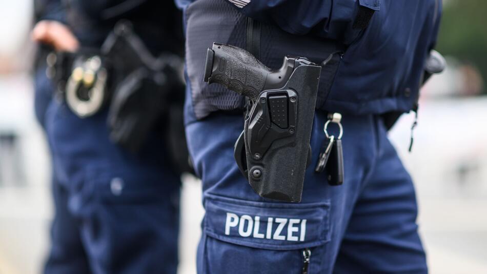 Dienstwaffe der Polizei