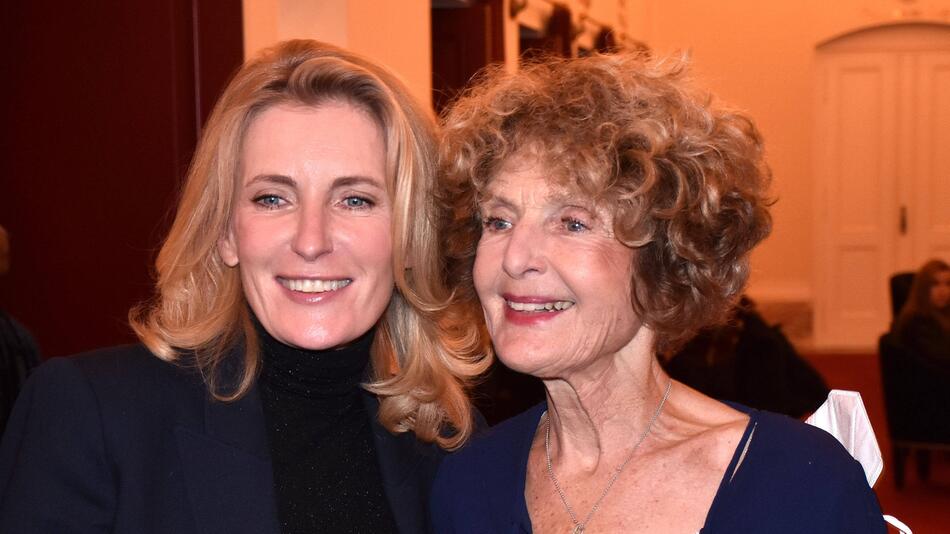 Mutter und Tochter: Kathrin Ackermann (r.) und Maria Furtwängler werden bald wieder gemeinsam im ...