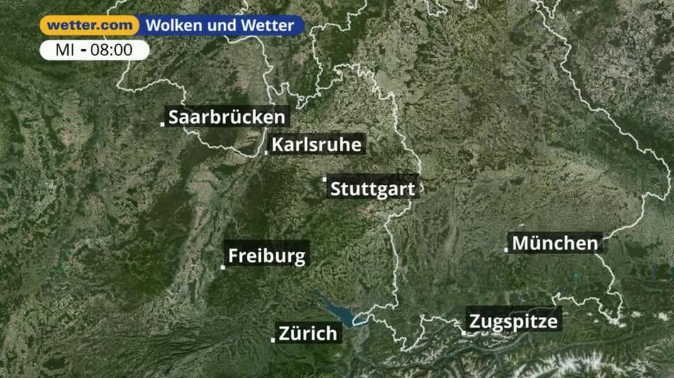 "Stuttgart / Württemberg: Dein Wetter für Deine Region!"