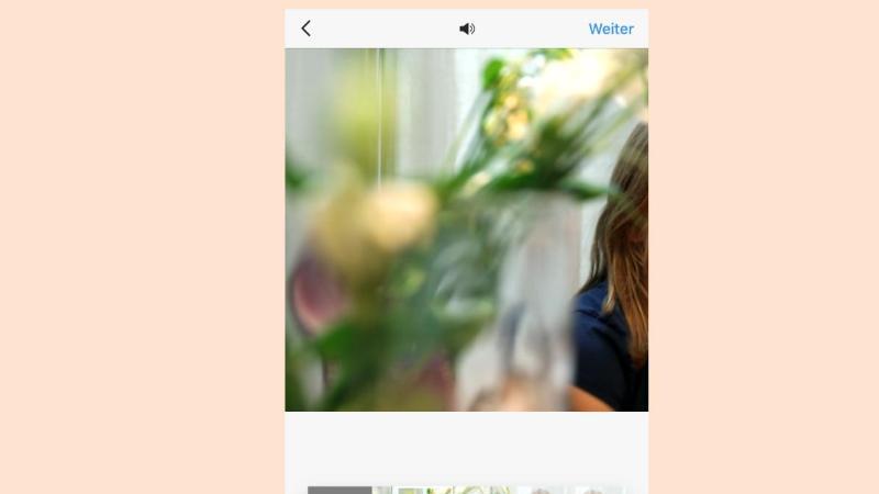 Thumbnail bei Instagram