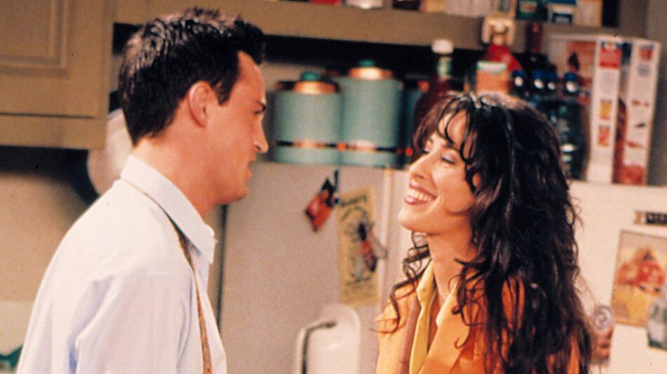 Maggie Wheeler und Matthew Perry