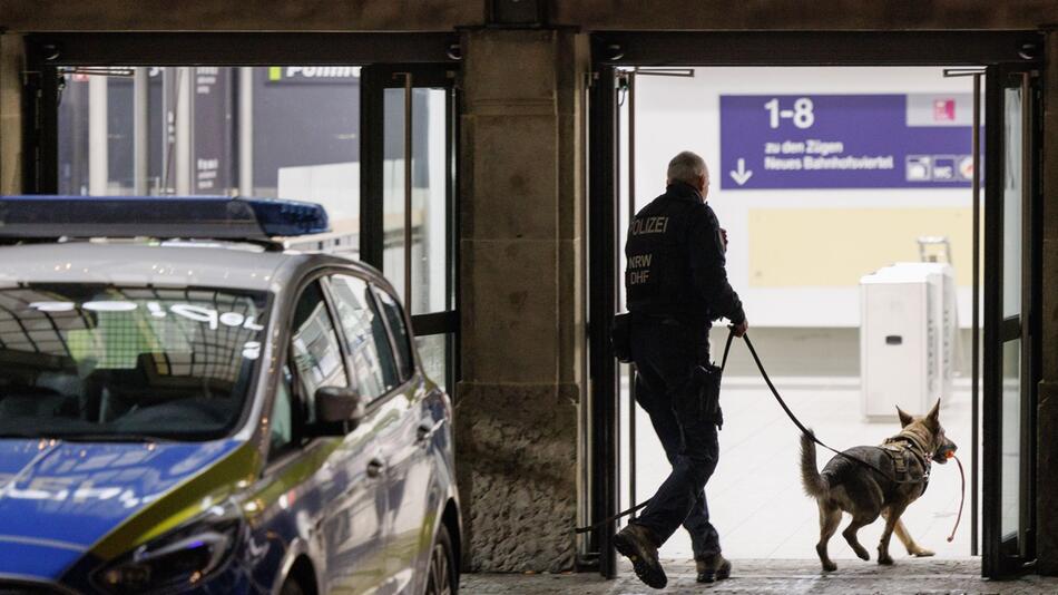 Bielefelder Bahnhof wegen Anschlagsdrohung durchsucht