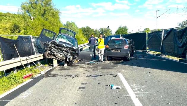 Unterfranken: Zwei Senioren sterben bei Frontalcrash