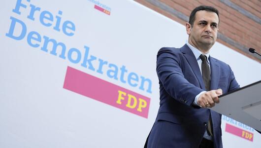 FDP-Generalsekretär Bijan Djir-Sarai  