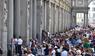 Touristen in Florenz