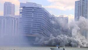 Spektakuläre Sprengung: Luxushotel in Miami in Schutt und Asche gelegt