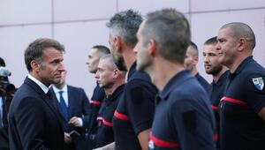 Waldbrände in Frankreich - Frankreichs Präsident Macron