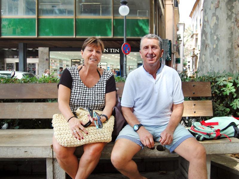 Patricia und Neil auf Mallorca