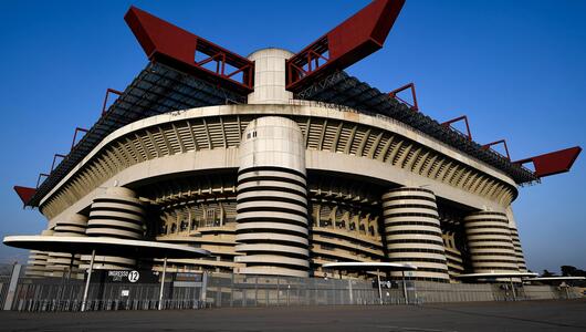 Das berühmte Giuseppe-Meazza-Stadion in Mailand.