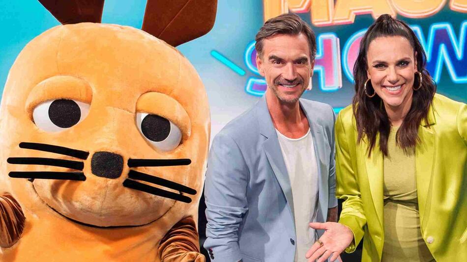 Esther Sedlaczek kurz vor dem Babybruch Anfang Mai beim Fotoshooting als Teil der Dress -Probe ...