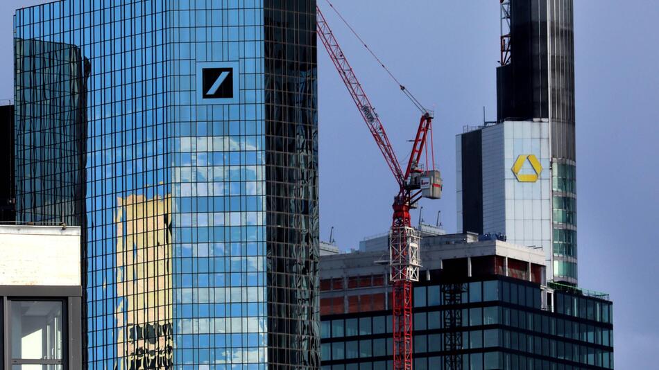 Commerzbank und Deutsche Bank in Frankfurt