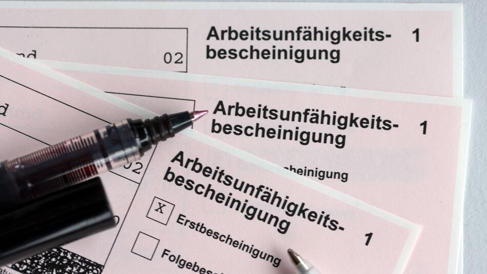 Krankenschein für Arbeitnehmer