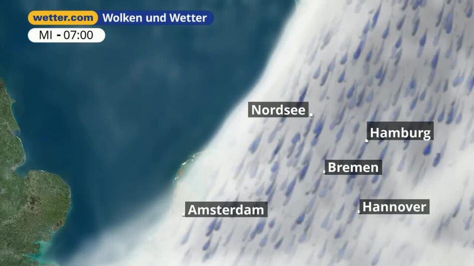 "Nordsee: Dein Wetter für Deine Region!"