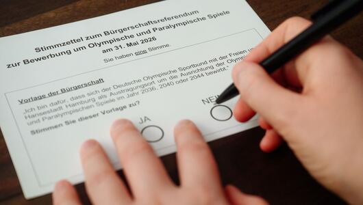 Referendum über Olympia-Bewerbung in Hamburg