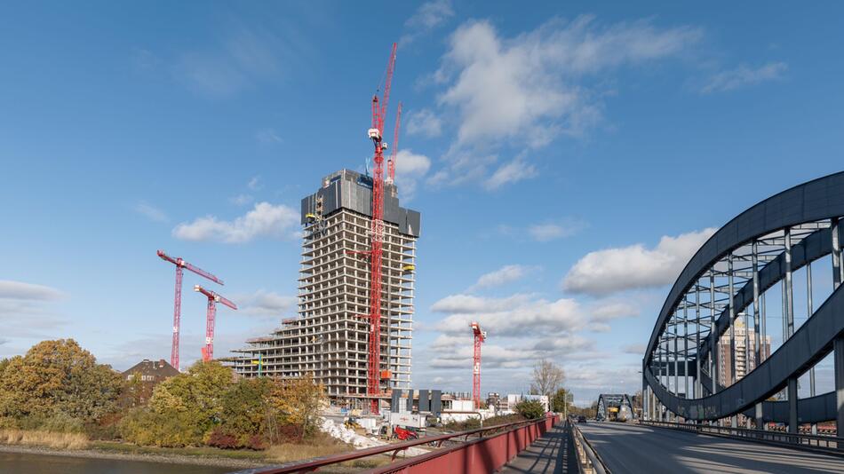 Fortsetzung des Elbtower-Baus