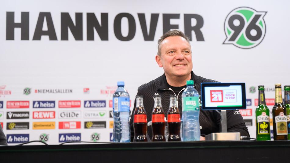 Trainer Andre Breitenreiter von Hannover 96